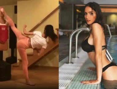 Σάρα Νταμιάνοβιτς: Αυτή είναι η πιο επικίνδυνη γυναίκα στον κόσμο - Έχει μαύρη ζώνη στο ταεκβοντό & «φονικές» καμπύλες